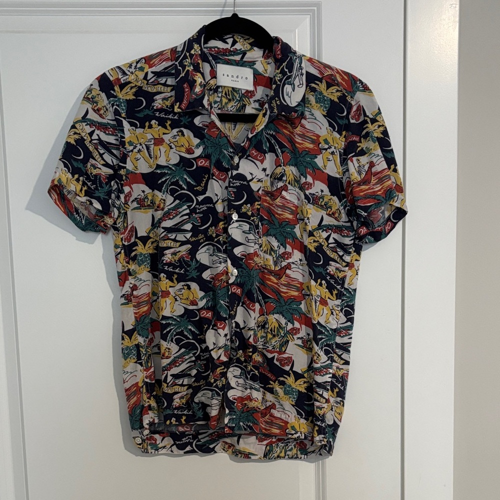 Sandro Paris Hawaiian Shirt